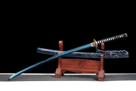 Azure Kintsugi Katana